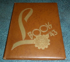 1943 Lawrence Institute Of Technology L Book Yearbook ~ Highland Park, M... - £19.06 GBP