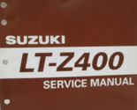Suzuki Service Manual LT-Z400 March 2002 Shop Repair 99500-43060-01E - $14.99