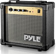 Portable Mini Electric Guitar Amp - 10 Watt Practice Instrument Amplifier W/ 5&quot; - £50.08 GBP