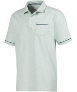 Puma Slub Polo Golf Top Mist Green Heather ( M ) - $89.07