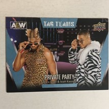 Marq Quen Isiah Kassidy Trading Card AEW All Elite Wrestling #68 Blue - £1.47 GBP