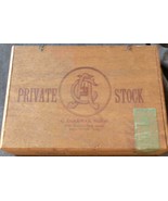 Vintage Wooden Private Stock C. DeArmas, Maker Cigar Box - Hinged Lid - GDC - $373.95 MXN