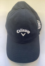 Callaway Hat Cap Men&#39;s Adjustable One Size Fits Black Golf Golfing - £9.35 GBP