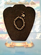 Men/women Tibetan Jewelry Buddha Meditations Black bracelet - $7.99