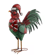 Red Shed ZT221217 Weather-resistant Decorative Christmas Rooster Statue - $968.88 MXN