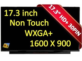 New 17.3&quot; Hd+ Wxga+ Lcd Led Screen Fits Hp 17-BY0010NR 17-BY0035NR 17-BY0040NR - £67.15 GBP