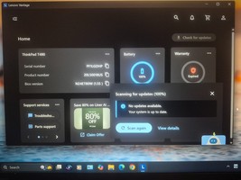 LENOVO THINKPAD T480 i7-8650U 24GB RAM 512GB NVMe WIN 11 + OFFICE PRO 2021 - $444.44