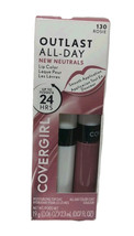 Covergirl Outlast All day Lip Color #130 Rosie Neutrals 24HR Wear - $11.99