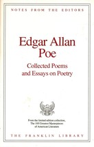 Franklin Library Notes from the Editors Edgar Allen Poe Collected Poems ... - $7.69