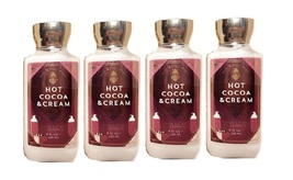 Bath &amp; Body Works Hot Cocoa &amp;  Cream Shea &amp; Vitamin E Shower Lotion - 4 ... - £28.70 GBP