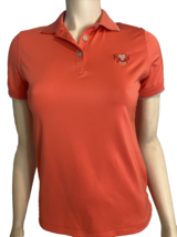 Peter Millar Wicking Women&#39;s Golf Shirt  with 1878 Lapel, Coral XS - $360.94 MXN