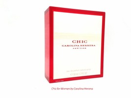 Classic Version Chic for Women by Carolina Herrera EDP Spray 1.7 oz / 50 ml NIB - £35.03 GBP