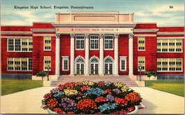 Kingston PA-Pennsylvania, Kingston High School, Garden Vintage Postcard A1 - £16.97 GBP