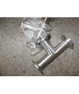 NEW DIxon Long Tee T Tri-Clamp Stainless SS 304 7/8&quot; id / 2&quot; od   pn#- B... - $31.25 CAD