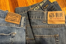 1-Levi Strauss Signature Gold Relaxed Fit & 1- 626 Blue Denim Both 48”W x 32”L - €25,74 EUR