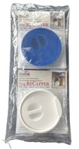 2x’s The ReCapper Lids Turns 2-Liter Bottles Into Containers 1998 NOS White Blue - £9.44 GBP