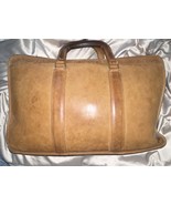 Vintage Coach Camel Brown Leather Inner Pockets Briefcase/Document Case ... - $77.77