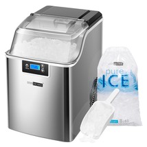 Electric Portable Compact Countertop Automatic Chewable Nugget Ice Cube ... - £370.38 GBP