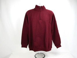 Ouray Sportswear Benchmark 1/4 Zip Fleece Long Sleeve Sweatshirt Men&#39;s Sz M - $28.71