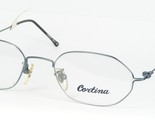 N.Cortina 3264 Beige Blu Opaco Occhiali da Sole Montatura 47-18-135mm Italy - $56.53