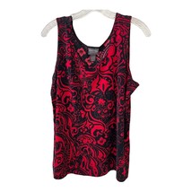 VTG Y2K Additions by Chico’s Tank Top Women’s Size 3 (XL / 16-18) Red Bl... - $467.35 MXN
