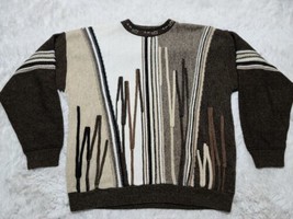 Protege Collection XL Coogi Style Textured Sweater Pulllover Art Deco Mo... - £25.05 GBP