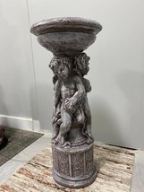 31&quot; MASSIVE Greek style Bird drinker in the shape of 3 boys around the drinker H - $230.00