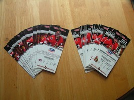 2015–16 Ottawa Senators Ticket Stubs With Player Milestones &amp; SC Playoffs $5.95 - £4.70 GBP