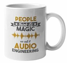 Make Your Mark Design Audio Engineering Magic. Coffee &amp; Tea Mug for Men ... - £15.29 GBP+