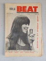 KRLA BEAT NEWSPAPER VOL 1 No 20 July 31, 1965 Sonny And Cher - $414.79 MXN