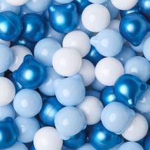 Blue Ball Pit Balls Plastic Phthalate&amp;Bpa Free Stress Balls For Toddlers... - $45.99