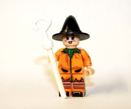 USA Minifigure Toy Pumpkin Witch Trick or Treat Halloween - $7.67