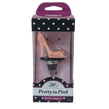 Epic Style Wine Boutique Collection Pretty In Pink Bottle Stopper NIP - £5.33 GBP
