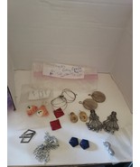 Craft Earrings 10 pairs Just Need Backings Bag #3 ^ - $556.85 MXN