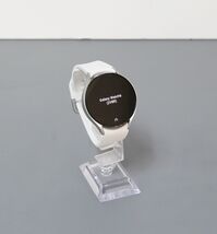 Samsung Galaxy Watch6 SM-R940 44mm Silver Aluminum Case White Sport Band image 2