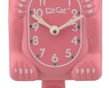 Limited Edition Pink Kit-Cat Klock Swarovski Pink Crystals Jeweled Clock - $109.95