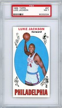 1969 Topps Luke Jackson Rookie #67 PSA 7 P1352 - $59.40