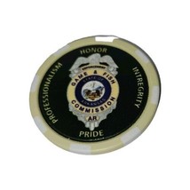 Game Warden POKER CHIP Arkansas Game and Fish Commission challenge coin badge - $12.59