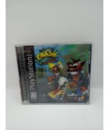Crash Bandicoot Warped PlayStation 1 PS1 Black Label HOLO Cover ✨✨ - £25.51 GBP