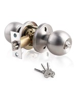 XIUDI Entry Door Knobs with Lock and KeyBall Stainless Steel Keyed Door ... - £11.35 GBP