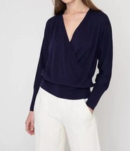 Kinross long sleeve sweater in Navy - $159.00