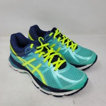 Asics Gel Cumulus 17 T5D8N Womens Sneakers Sz 5.5 M Green Running Shoes - £31.53 GBP