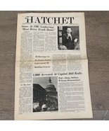 The Hatchet May 6 1971 GEORGE WASH UNIV Newspaper Capital Hill War Protests - $54.53 CAD