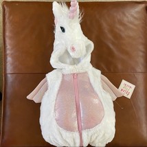 NWT Plush Winged Unicorn Costume Full Zip Dream Play Imagine - $14.40