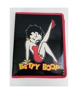 2003 Betty Boop 3-Ring Binder Notebook Zipper Black Red Yellow 10.75&quot; x ... - £15.25 GBP