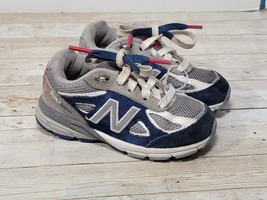 New Balance Toddler Boys Size 7 990 Suede Mesh Sneakers Grey/Black KJ900DLI - $628.11 MXN