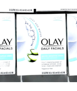 1 Packs Olay Daily Facials Gentle Sensitive Clean Makeup Remover 33 Clot... - £16.98 GBP