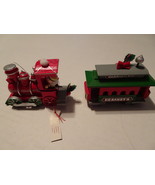 Ornament - Christmas - Kurt Adler&#39;s Hershey’s Chocolate - Elf on a Train - £7.86 GBP