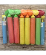 Water Gun Pool Toys for Ages 4+ Squirt Gun up to 35 Ft 6Pk W 2 Bonus NEW - $31.40 CAD