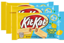 Kit Kat Lemon Kit Kat Easter Limited Edition Lemon Crisp 1.5 Oz Three Packs - £10.35 GBP